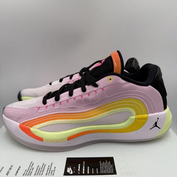 Jordan Luka 4 Gone Fishing Sneakers Pink Yellow IB7903-600 Men\'s Size 12 Shoes main image 6